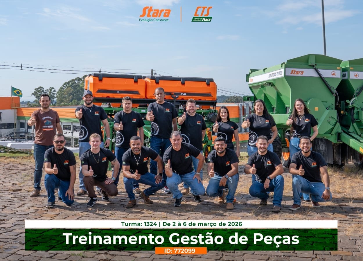 TREINAMENTO GESTÃO DE PEÇAS.