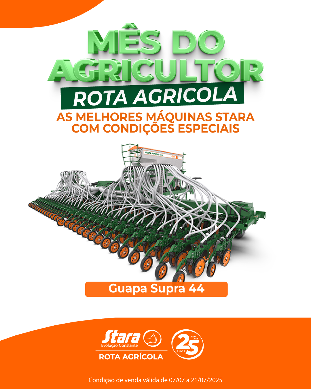 MÊS DO AGRICULTOR ROTA AGRÍCOLA: GUAPA SUPRA WINTER 44