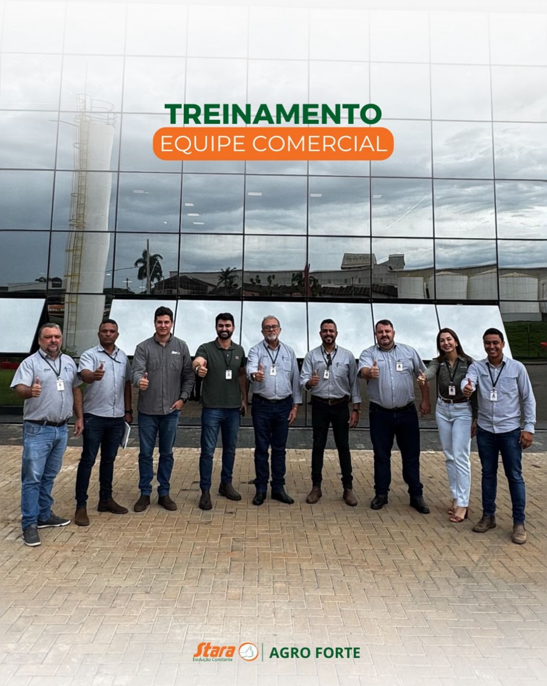 Treinamento equipe comercial em Patos de Minas. 