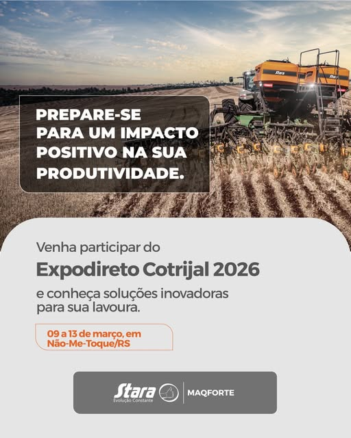 Maqforte e Stara na Expodireto Cotrijal 2026
