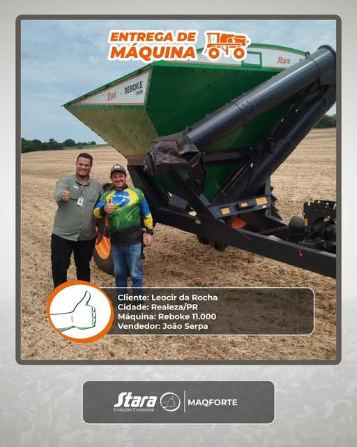 Entrega Técnica | Reboke 11000 em Realeza/PR