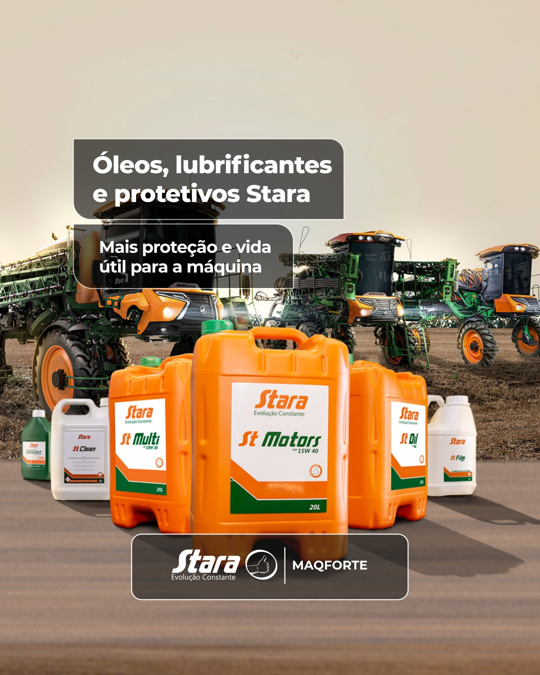 Óleos, Lubrificantes e Protetivos Stara