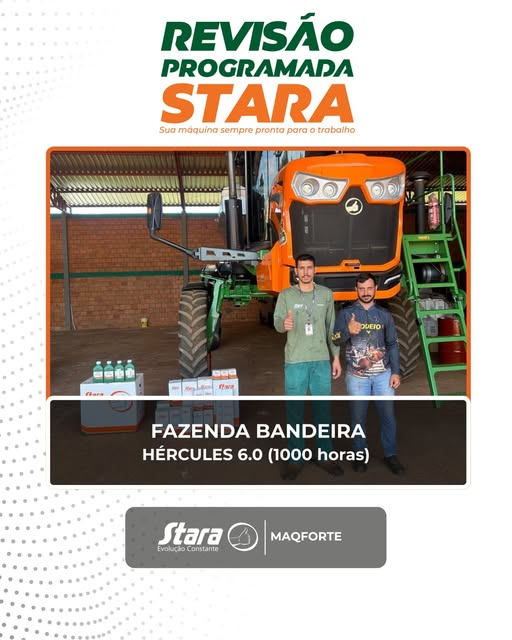 Revisão de 1.000 horas | Hércules 6.0