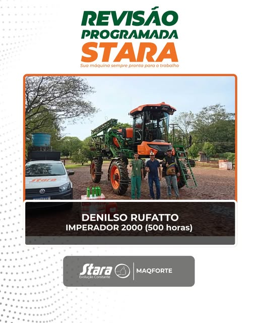 Revisão de 500 horas | Imperador 2000