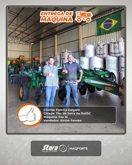 Entrega do Fox 15
