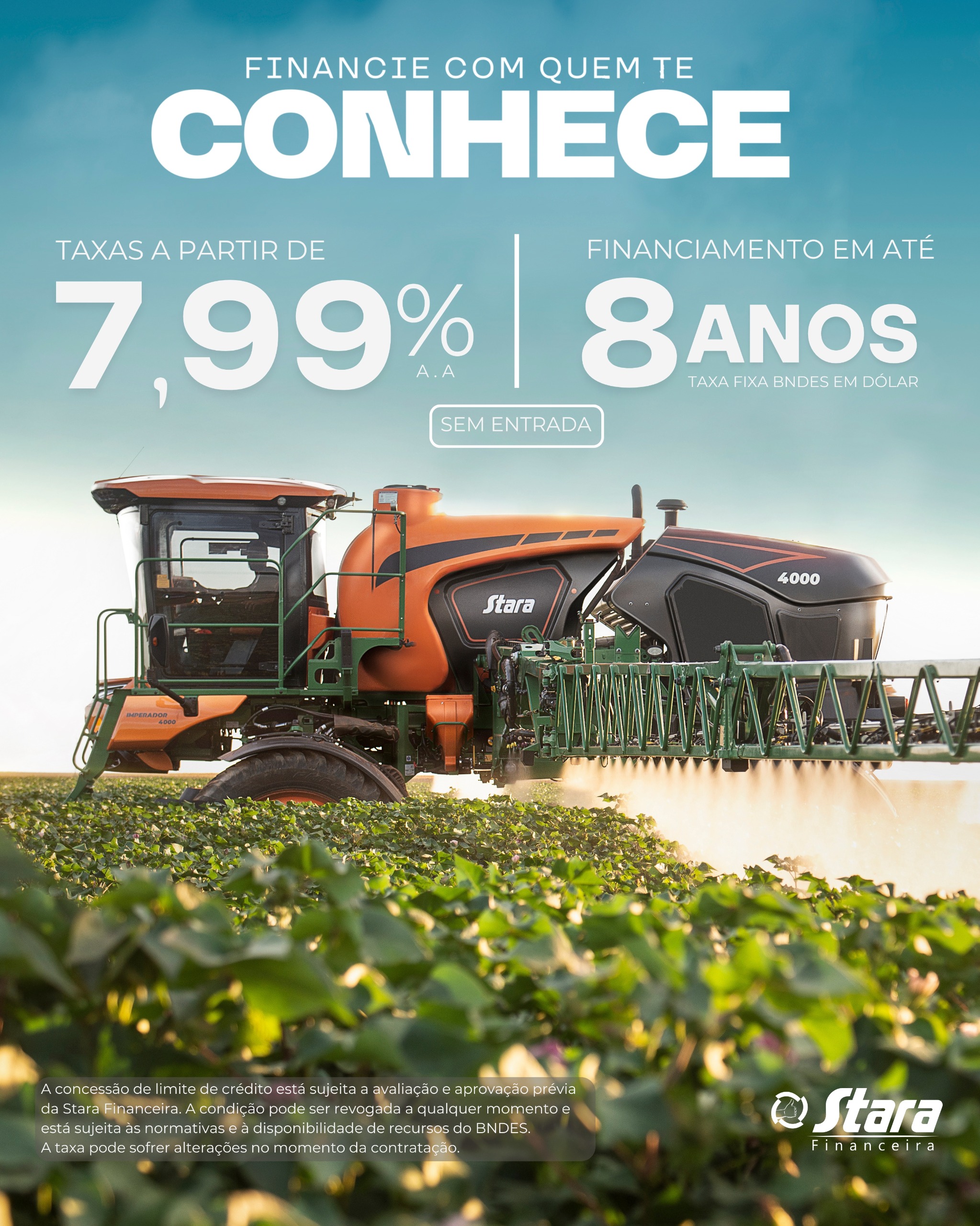 Realize seus sonhos com as condições imperdíveis do novo plano safra na Rüdell Máquinas.