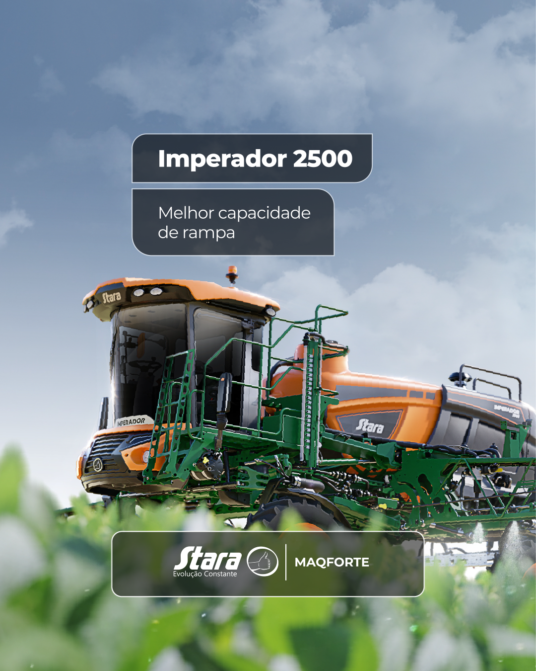 Imperador 2500: força, tração e alto desempenho para o campo