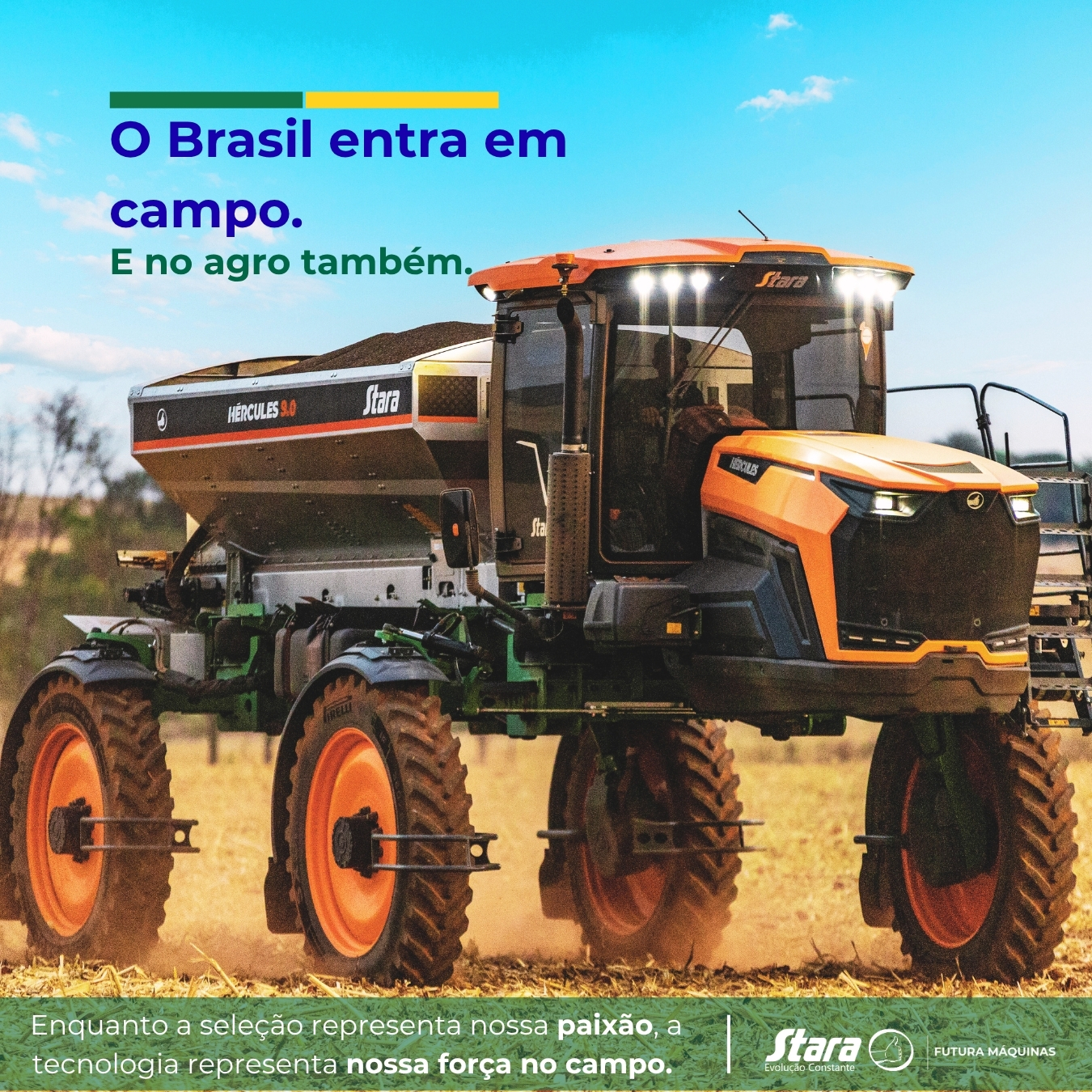 Brasil em campo, tecnologia no agro: Stara e Futura Máquinas impulsionam a produtividade