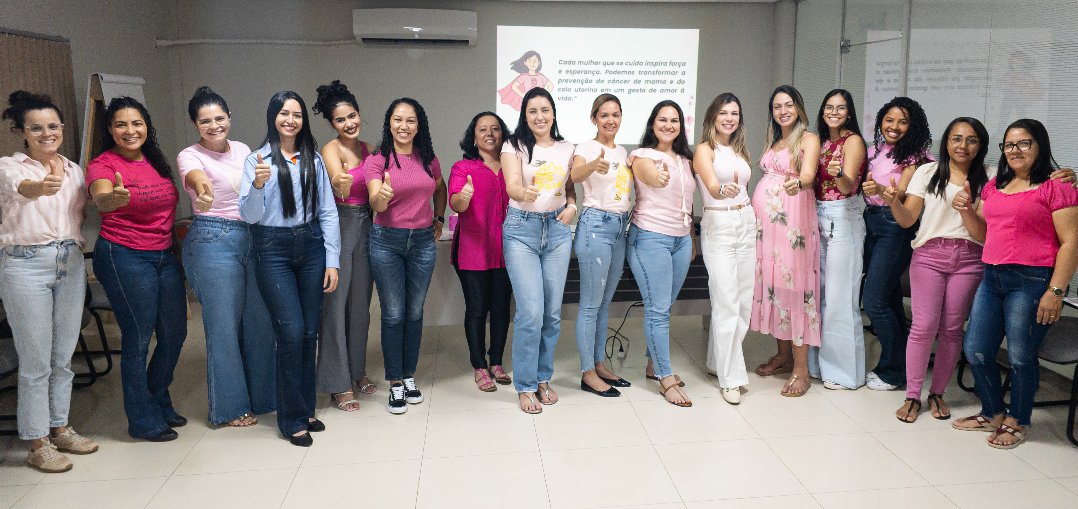 OUTUBRO ROSA NA CAMPOESTE