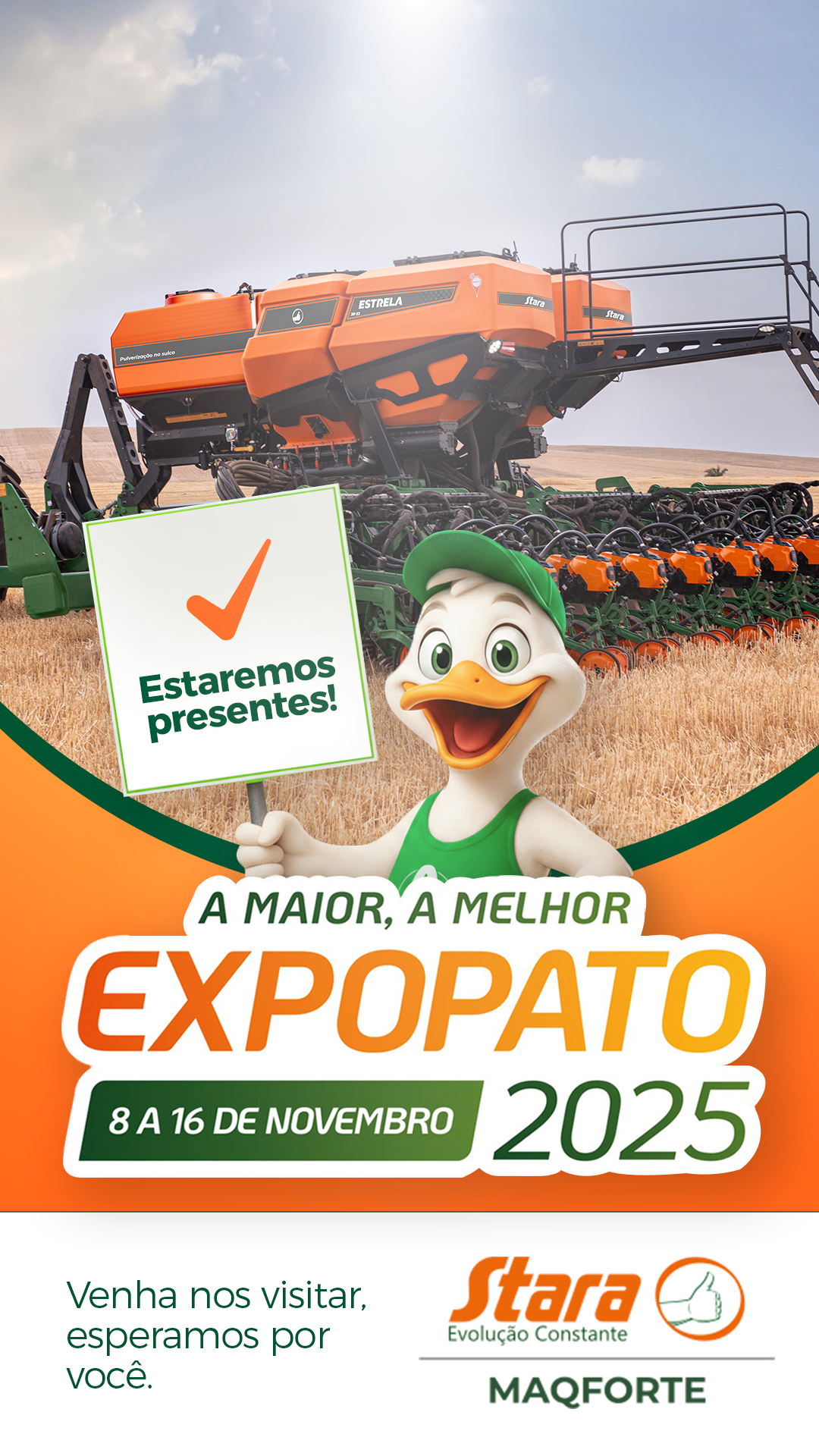 🌟 Vem aí a Expopato 2025 — e a Maqforte estará presente!