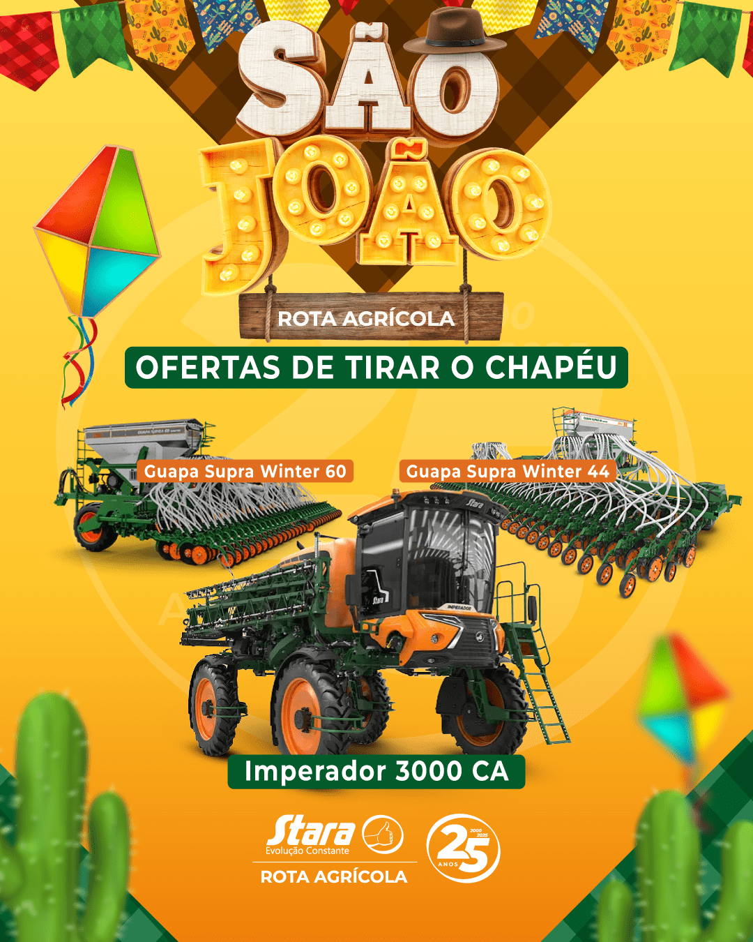 São João Rota Agrícola: Ofertas de tirar o chapéu