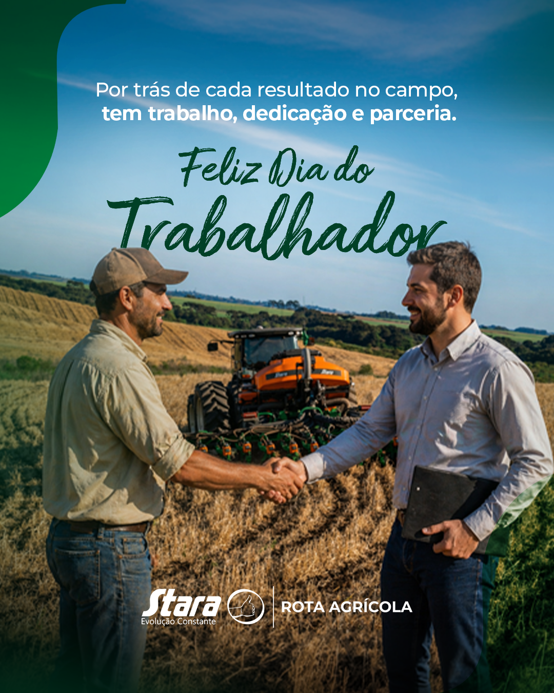 FELIZ DIA DO TRABALHADOR: ROTA AGRÍCOLA