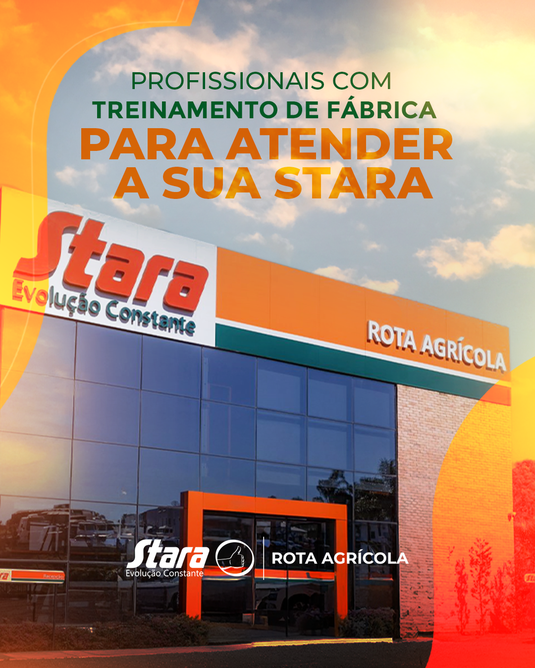 PROFISSIONAIS COM TREINAMENTO DE FÁBRICA PARA ATENDER A SUA STARA
