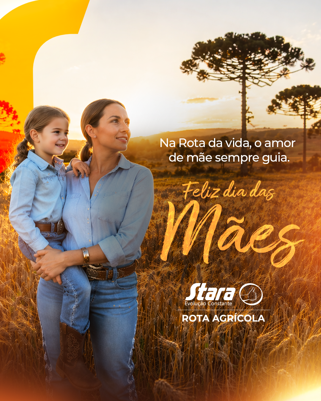 FELIZ DIA DAS MÃES: ROTA AGRÍCOLA