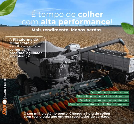 PROMOÇÃO PLATAFORMA DE MILHO BRAVA