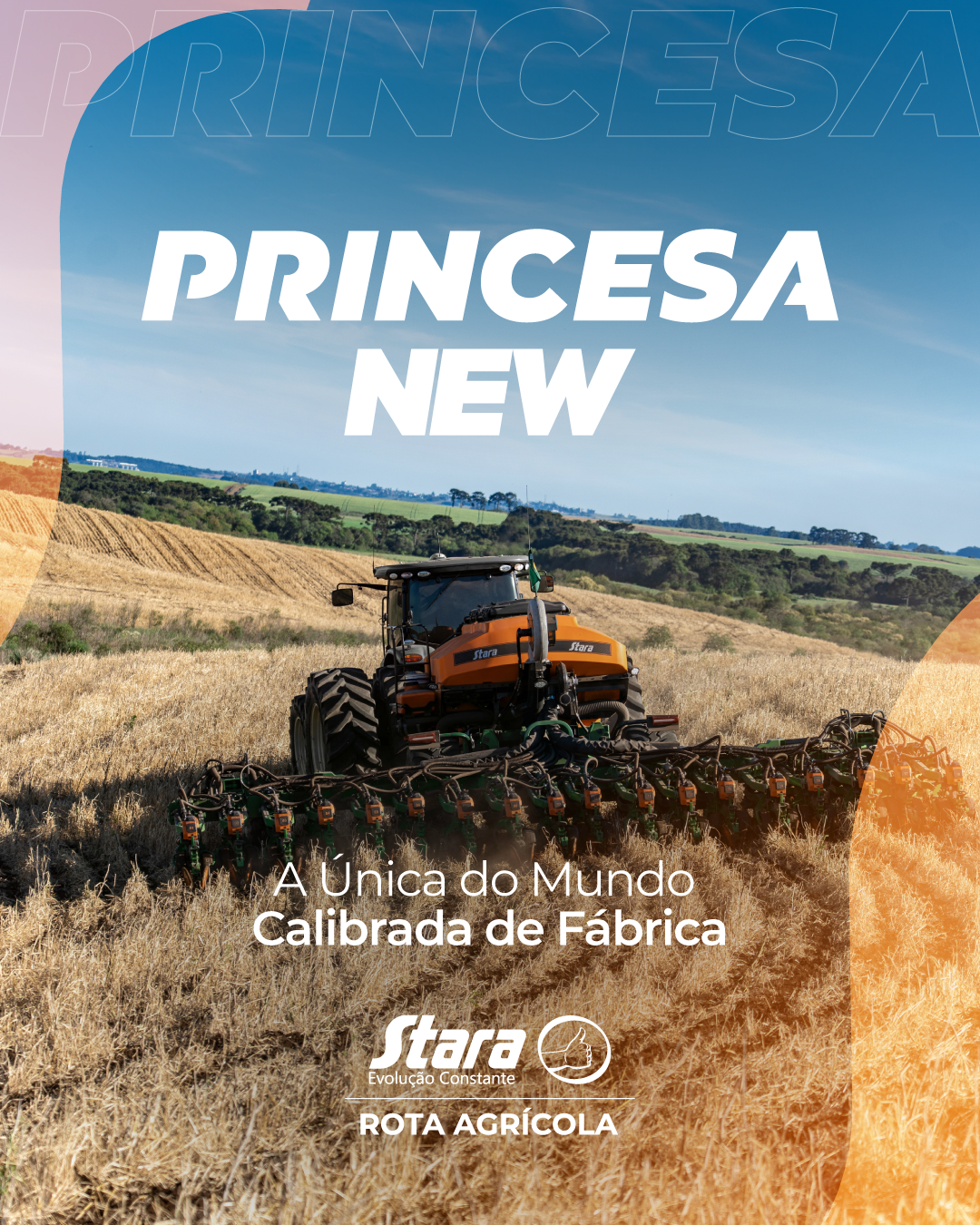 PRINCESA NEW: A ÚNICA PLANTADEIRA DO MUNDO CALIBRADA DE FÁBRICA