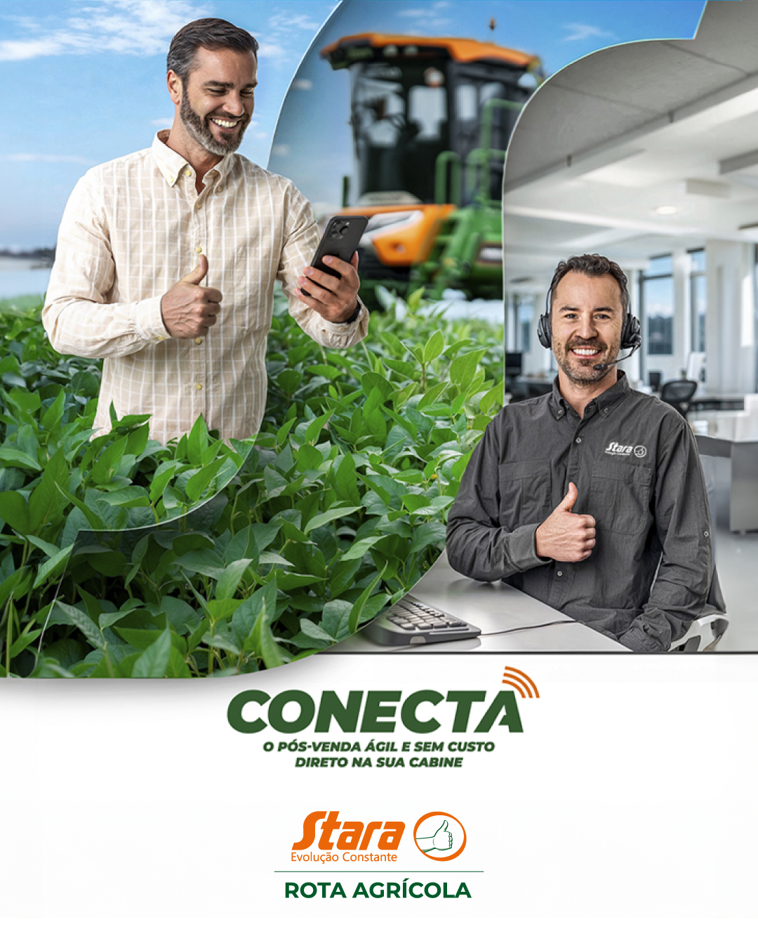 CONECTA: O PÓS-VENDA ÁGIL E SEM CUSTO DIRETO NA SUA CABINE