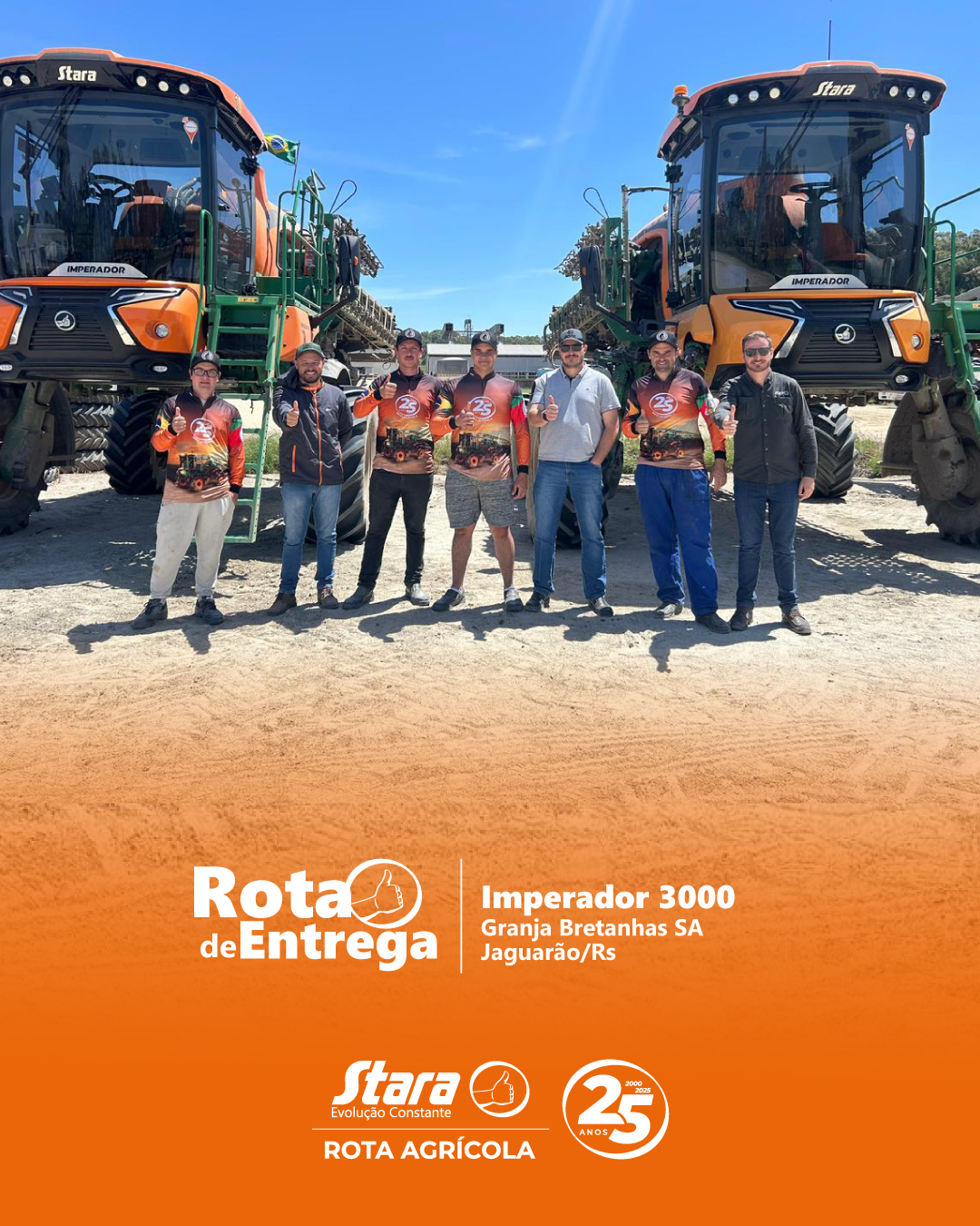 ROTA DE ENTREGA: JAGUARÃO