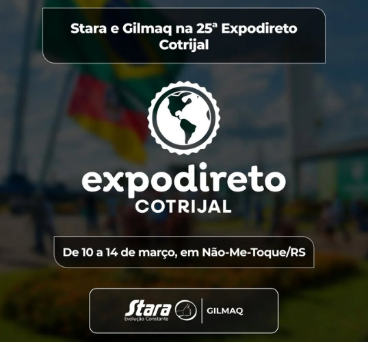 GILMAQ SE PREPARA PARA A 1ª FEIRA ESTADUAL DO ANO