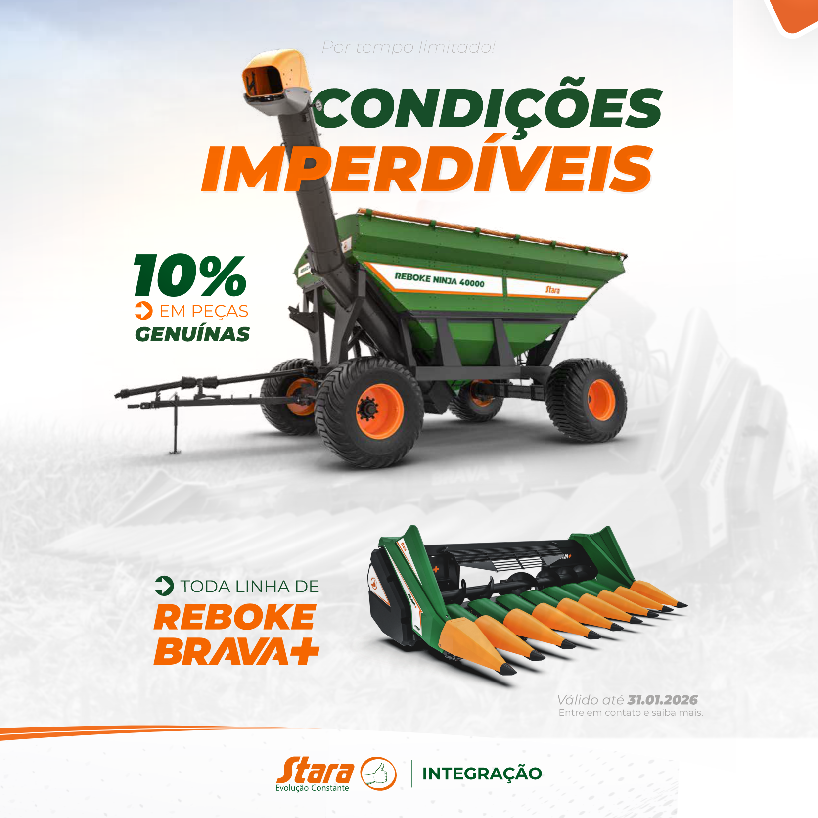 Aproveite condições especiais