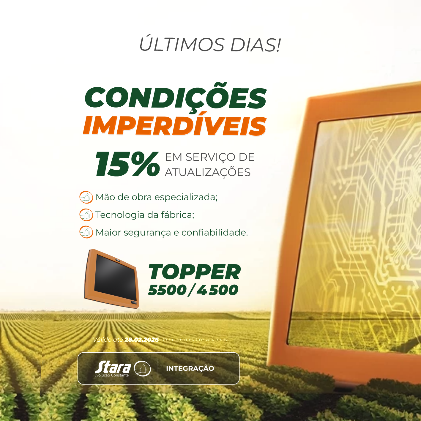 Condições imperdíveis! ✨