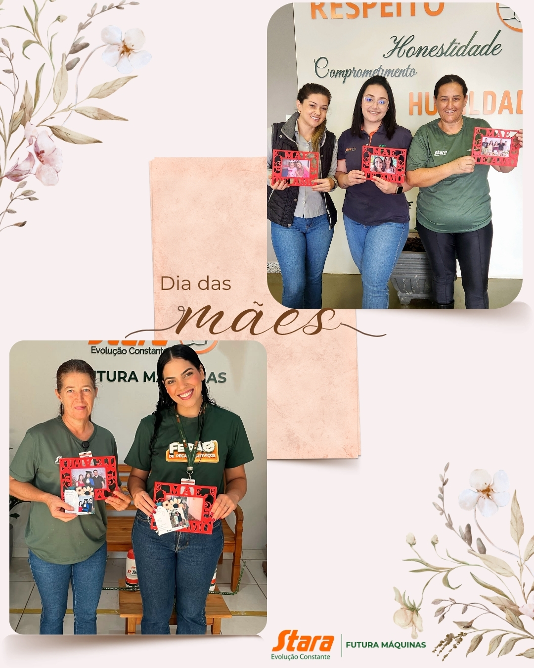 Homenagem às Mamães da Futura Máquinas