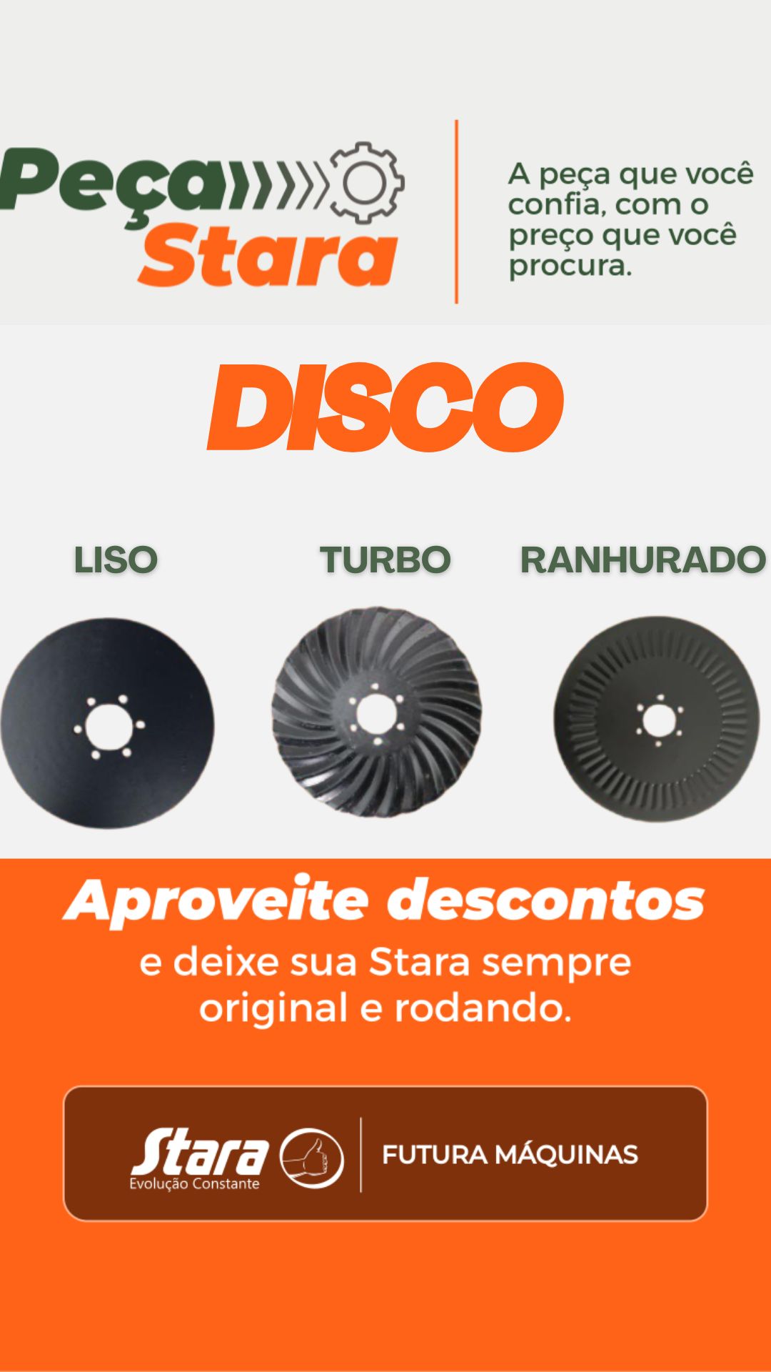 Seu trabalho com mais eficiência e economia: promoção em discos de corte.