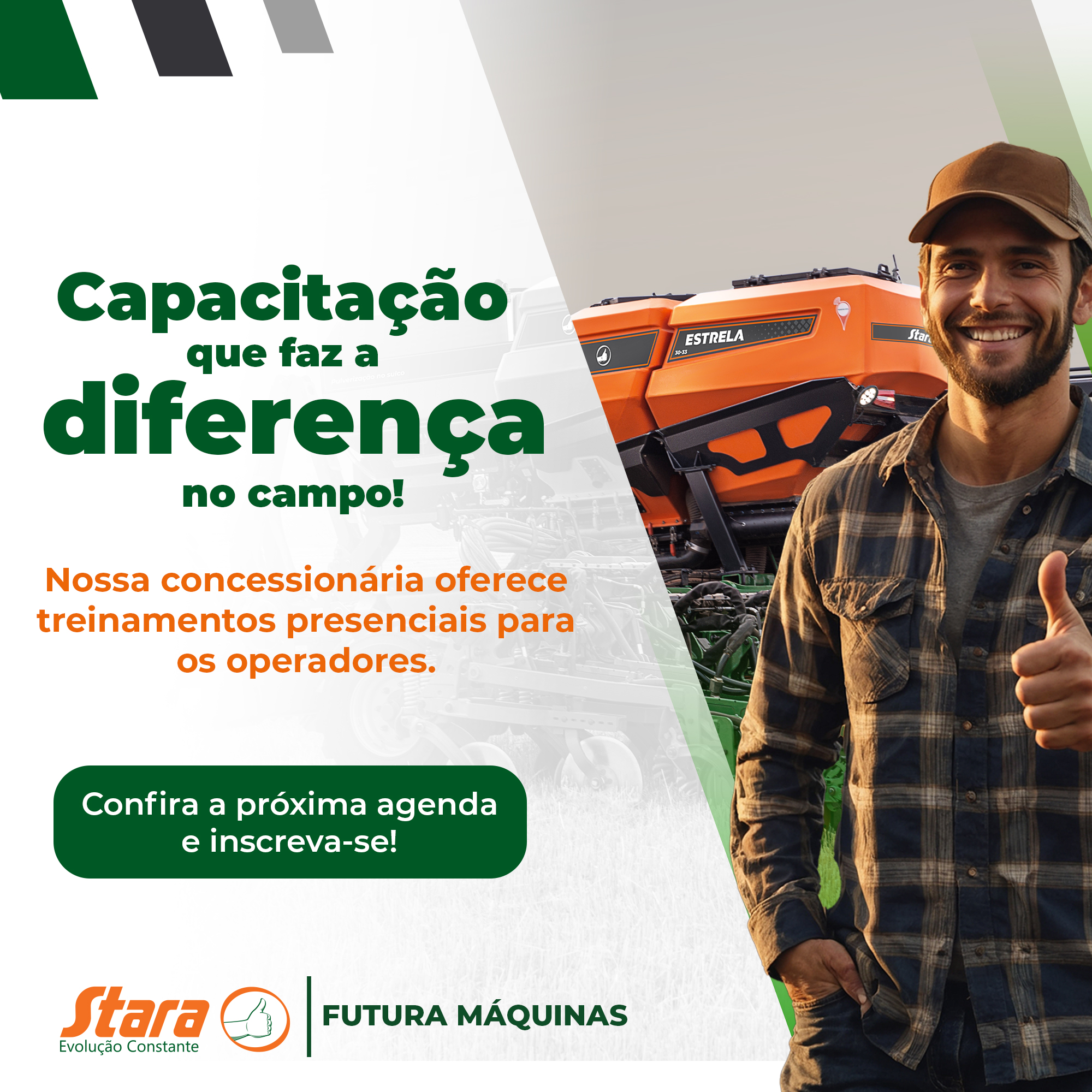 Treinamento Exclusivo Futura Máquinas para Operadores Stara