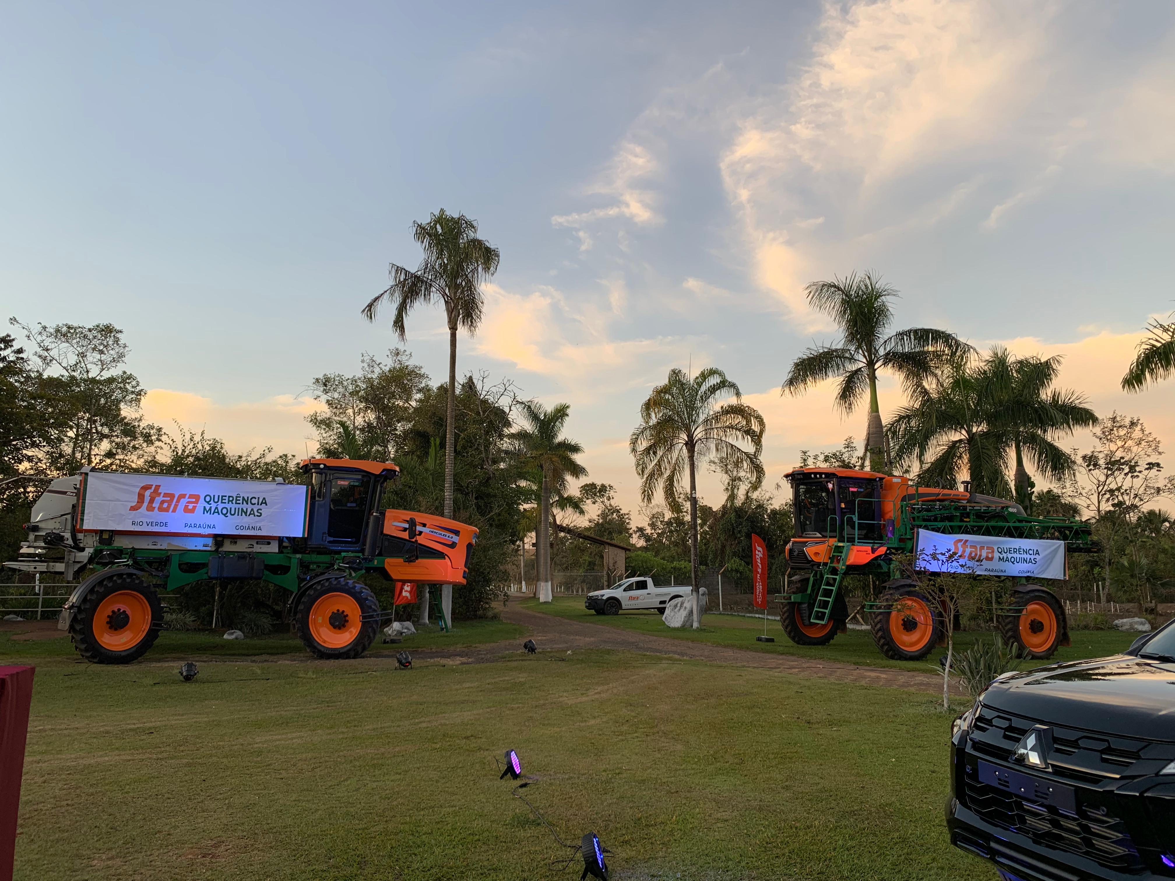 QUERÊNCIA MÁQUINAS PRESENTE NO EVENTO PLANO SAFRA BRADESCO