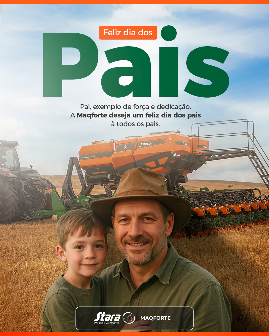 🧡💚Feliz Dia dos Pais!