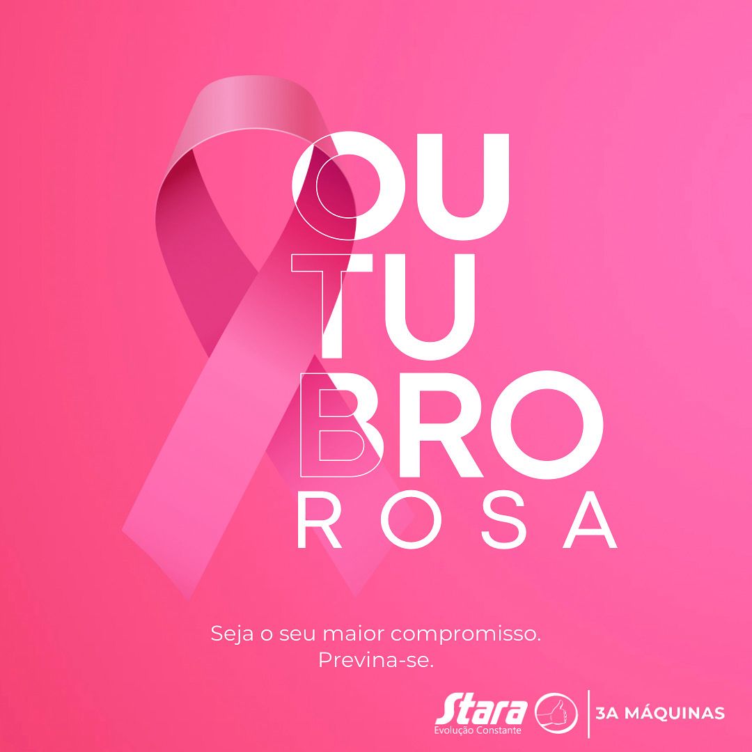 💖 3A Máquinas Reforça a Importância do Outubro Rosa e o Cuidado com a Saúde de Seus Colaboradores.