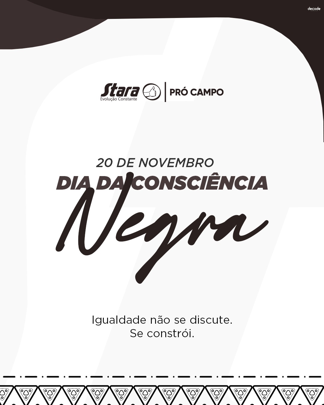 DIA DA CONSCIÊNCIA NEGRA