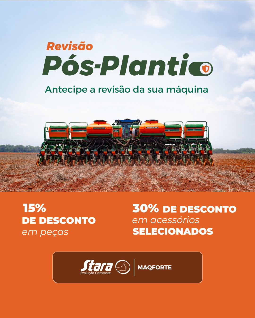 Revisão Pós-Plantio – Prazo estendido!