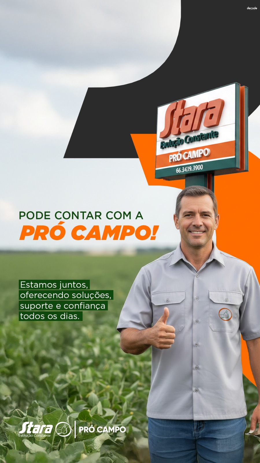 Para 2026 que a nossa SAFRA seja bem sussedida! E contem com a PRÓ CAMPO STARA para melhores resultados!