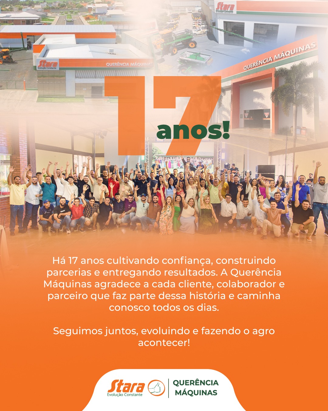 QUERÊNCIA MÁQUINAS 17 ANOS