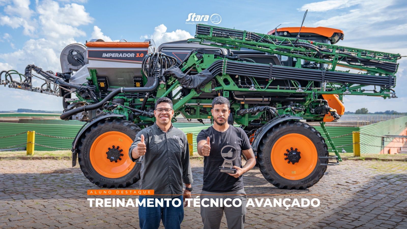 Técnico da WS Máquinas é destaque em Treinamento Técnico Avançado da Stara