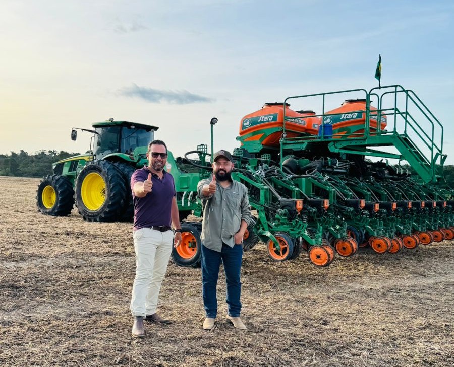 PLANTADEIRA ABSOLUTA NO CAMPO👍🏻