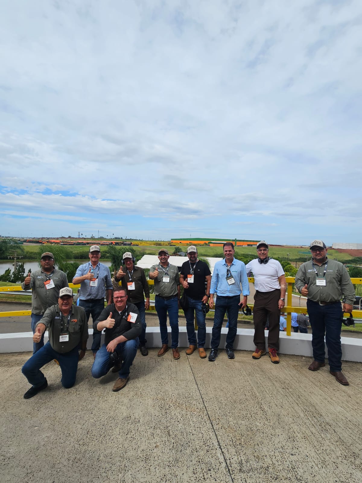 Parceria e conhecimento em campo!