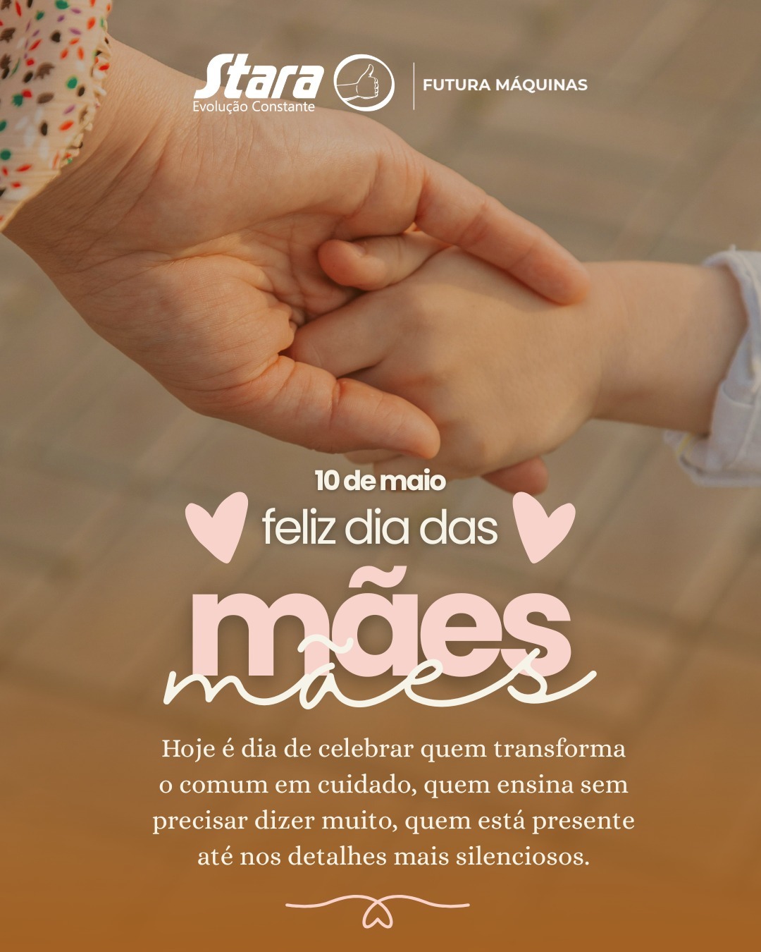 Futura Máquinas homenageia todas as mães neste Dia das Mães