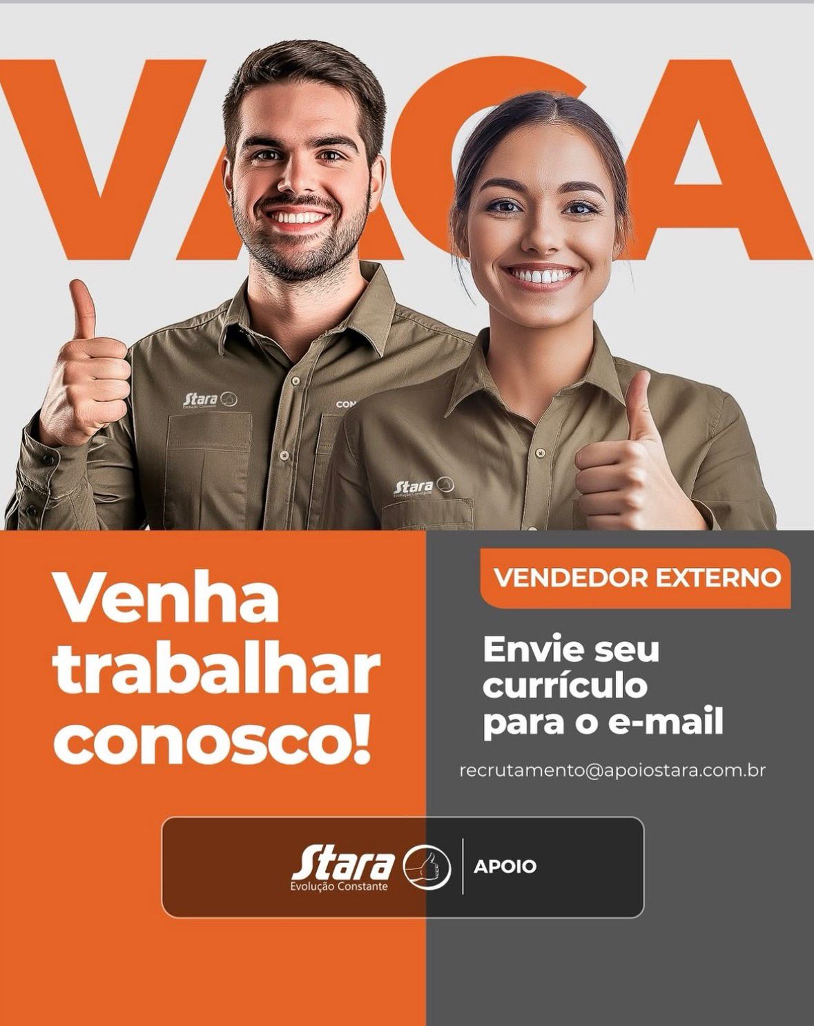 VAGA EM ABERTO!