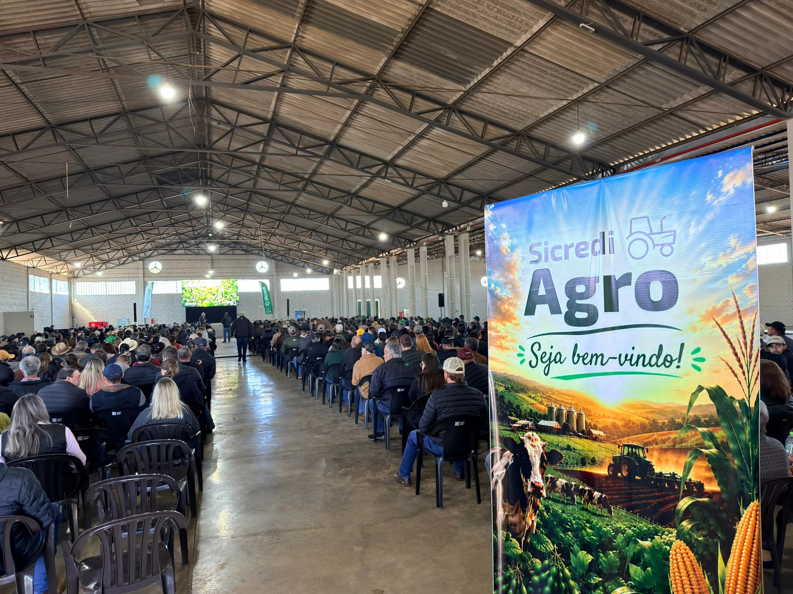 Sicredi Agro 2026 reúne mais de 800 produtores rurais em Laranjeiras do Sul/PR