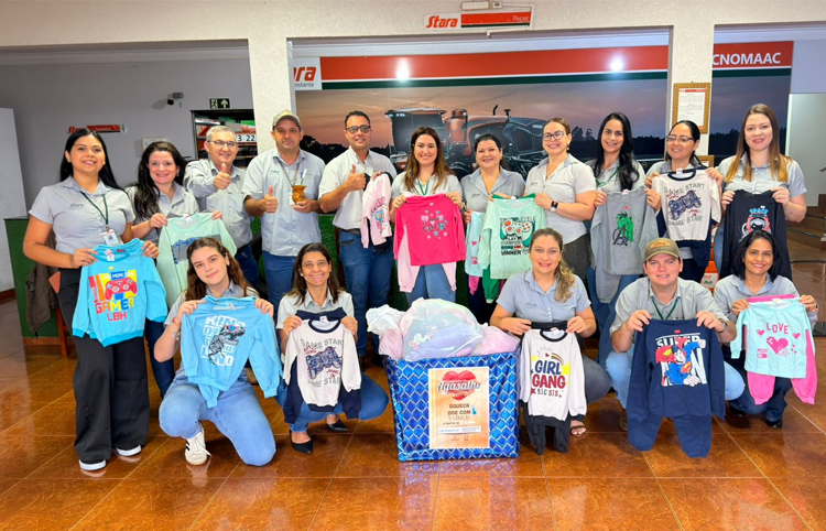 Tecnomaac e FAC Municipal se unem na Campanha do Agasalho 2026 e aquecem o inverno de famílias locais