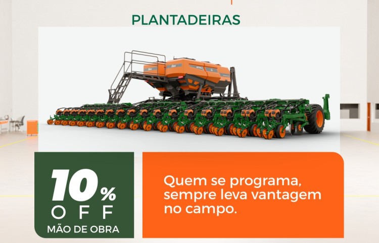 QUEM SE PROGRAMA, SEMPRE LEVA VANTAGEM NO CAMPO.