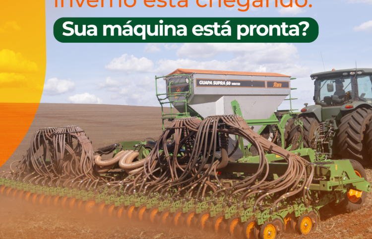A SEMEADURA DE INVERNO ESTÁ CHEGANDO: SUA MÁQUINA ESTÁ PRONTA?
