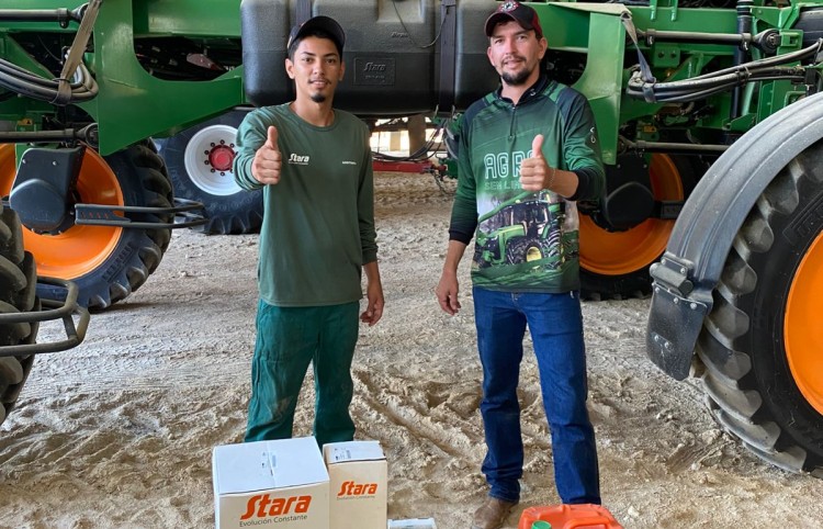 REVISÃO PROGRAMADA DE 500H PARA IVANOR ALBA, EM NOVO PROGRESSO-PA 👍🏻🧡💚