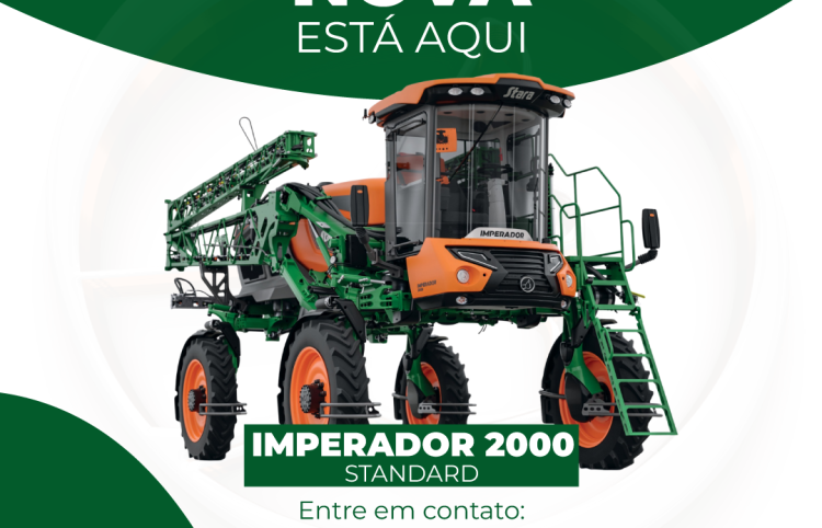 SUA NOVA MÁQUINA ESTÁ AQUI: IMPERADOR 2000