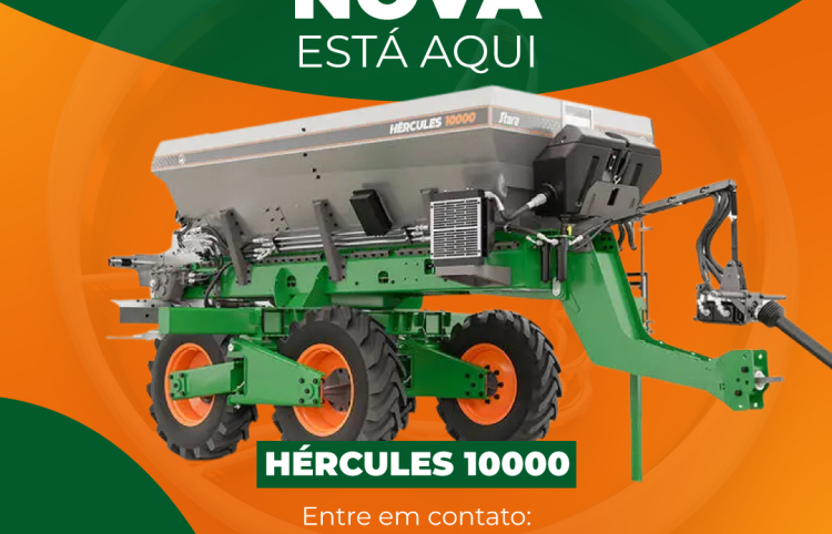 SUA MÁQUINA NOVA ESTÁ AQUI: HÉRCULES 10000