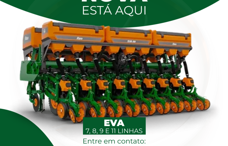 SUA MÁQUINA NOVA ESTÁ AQUI: EVA