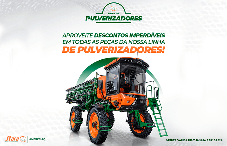 Super Ofertas em Peças para Pulverizadores
