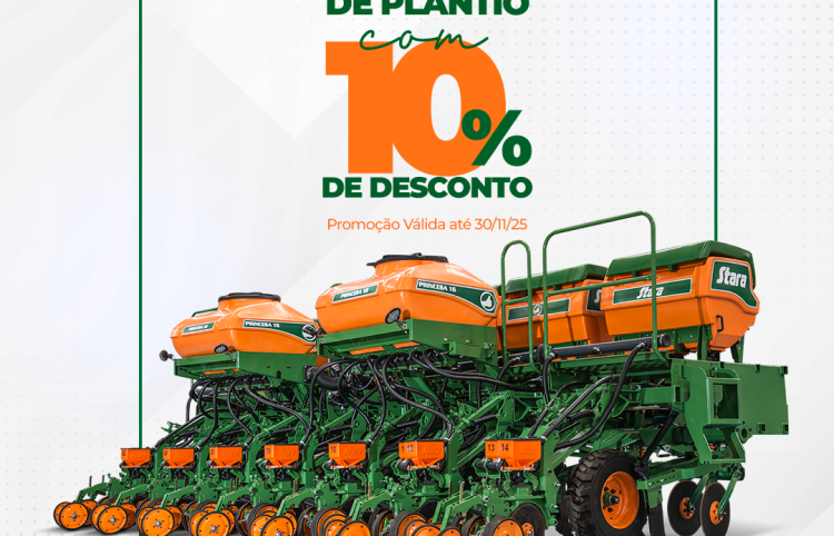 Largada e acompanhamento de plantio com 10% de desconto 👍🏻